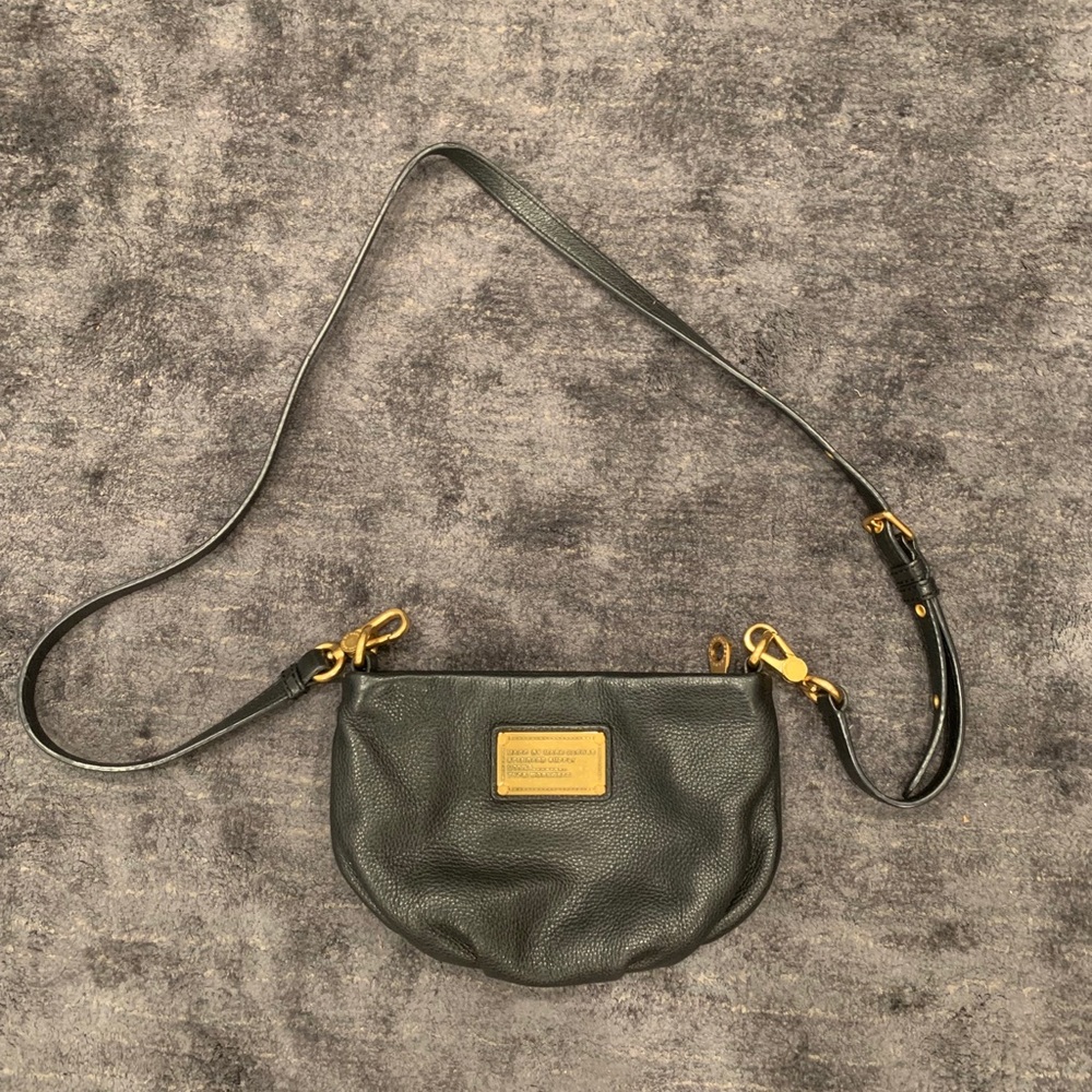 Marc by Marc Jacobs mini bag, black & gold